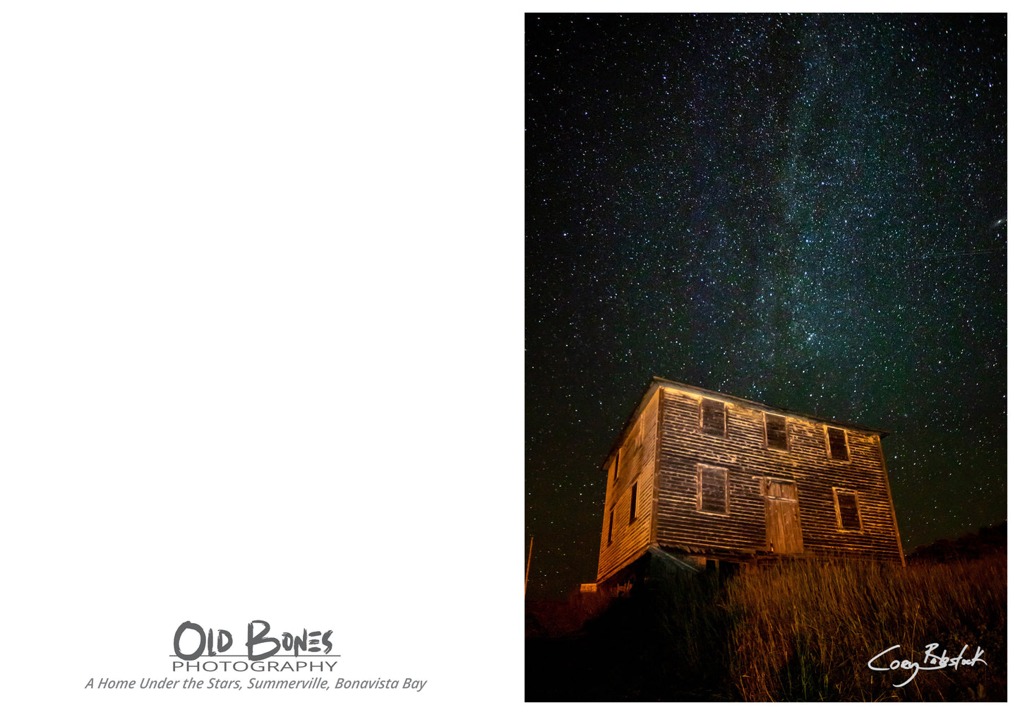 A Home Under the Stars – Greeting Card (5x7)