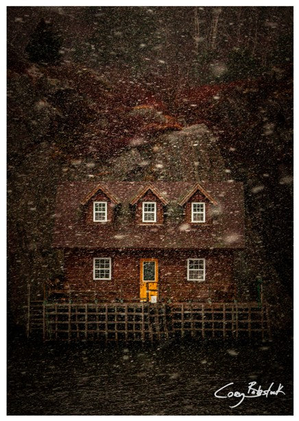 Lost in the Snow - Greeting Card