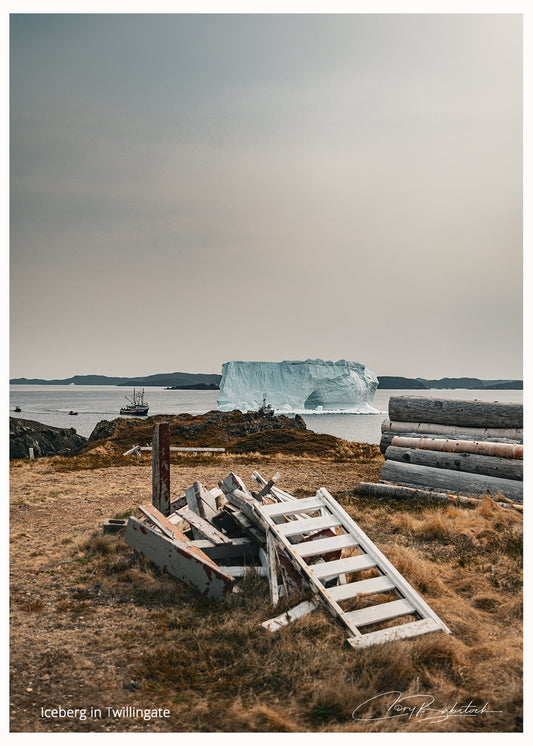 Iceberg from Shore – Twillingate, Newfoundland